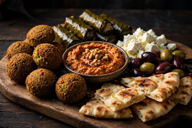 Mediterranean Meze Monster Board