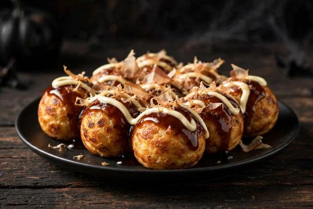 Takoyaki Octopus Bites