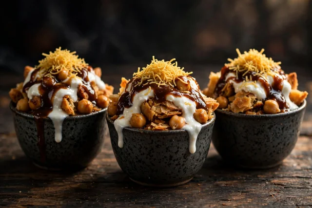 Samosa Chaat Cups