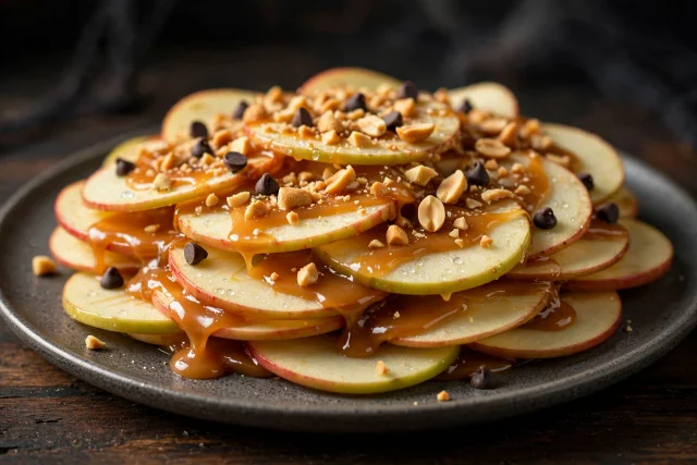 Caramel Apple Nachos