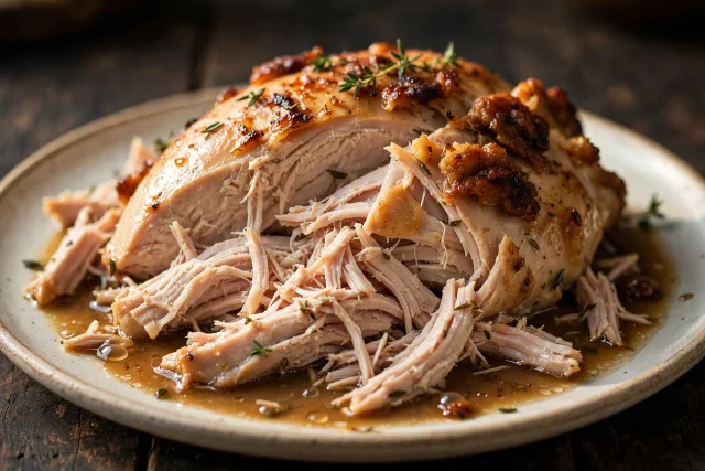 Slow Cooker Turkey Breast with Herbs