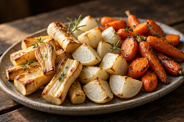 Roasted Root Vegetables with Herbs