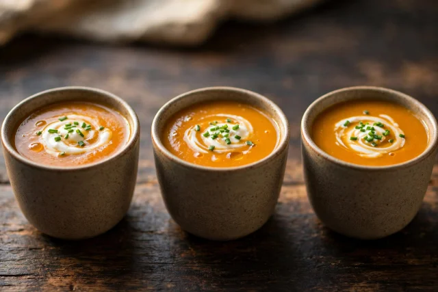 Roasted Carrot Ginger Soup