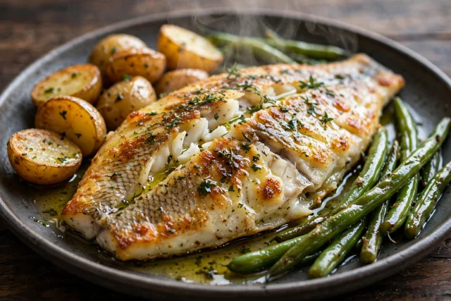 Lemon Sole with Olive Oil
