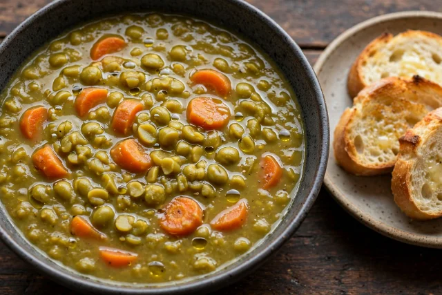 Split Pea Soup with Carrots