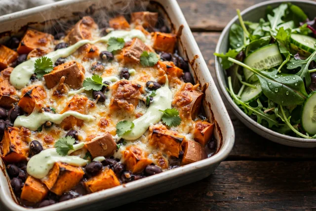 Sweet Potato and Black Bean Bake