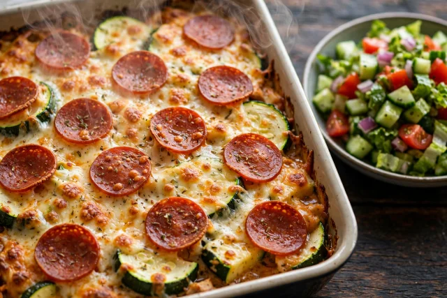 Zucchini Pizza Casserole
