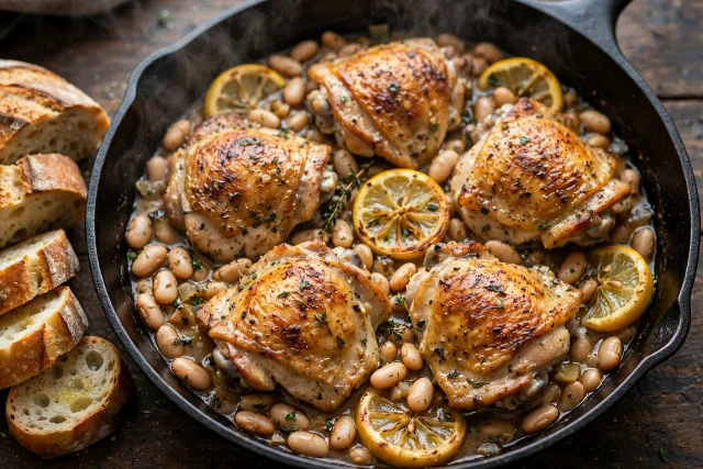Chicken and White Bean Skillet