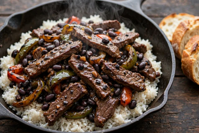 Chinese Beef and Black Bean Stir Fry