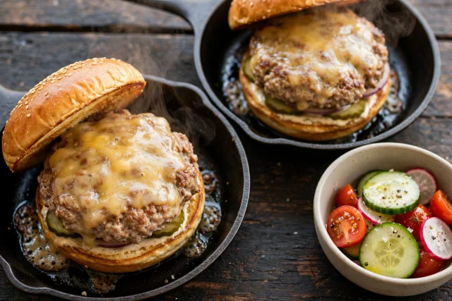 Turkey Smash Burgers