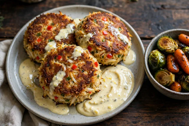Cajun Crab Cakes with Remoulade