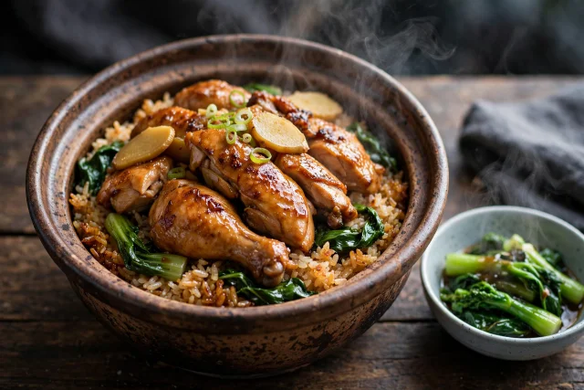 Chinese Clay Pot Chicken Rice
