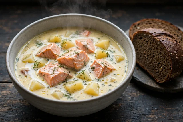 Finnish Salmon Soup