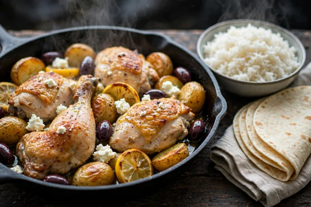 Greek Lemon Chicken and Potatoes