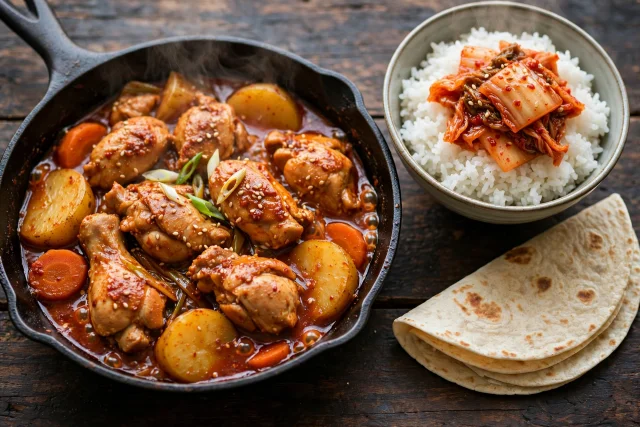 Korean Spicy Chicken Stew