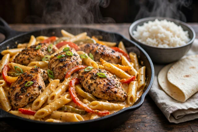 Jerk Chicken Rasta Pasta
