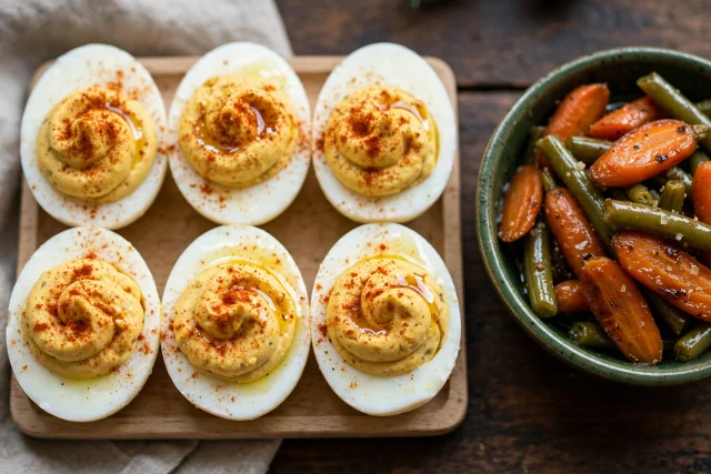 Deviled Eggs with Smoked Paprika