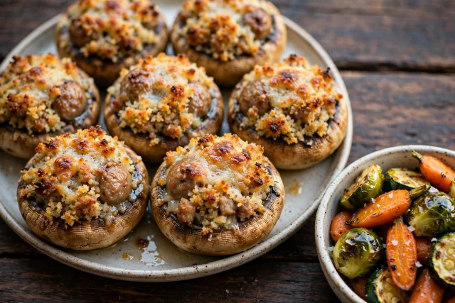 Italian Stuffed Mushrooms