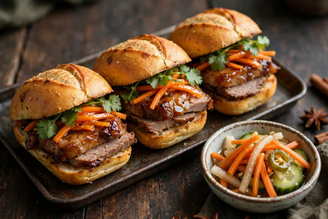 Vietnamese Banh Mi Sliders
