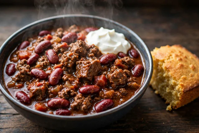 Slow Cooker Beef Chili