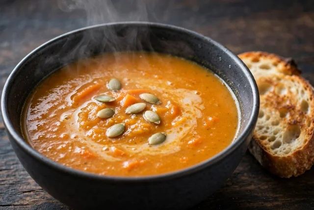 Slow Cooker Carrot Ginger Soup