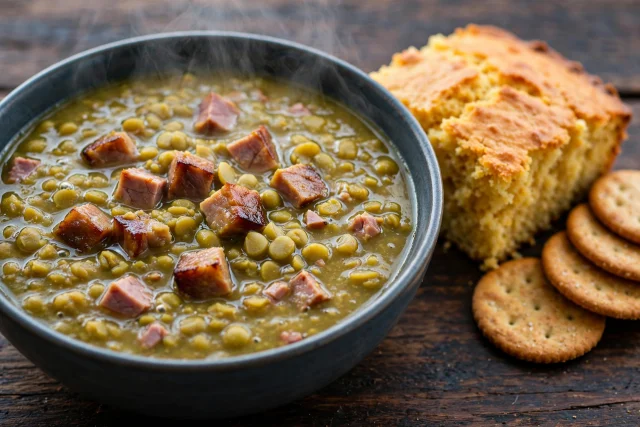 Split Pea Soup with Ham