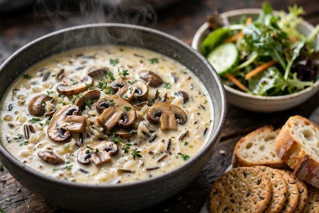 Creamy Wild Rice Soup