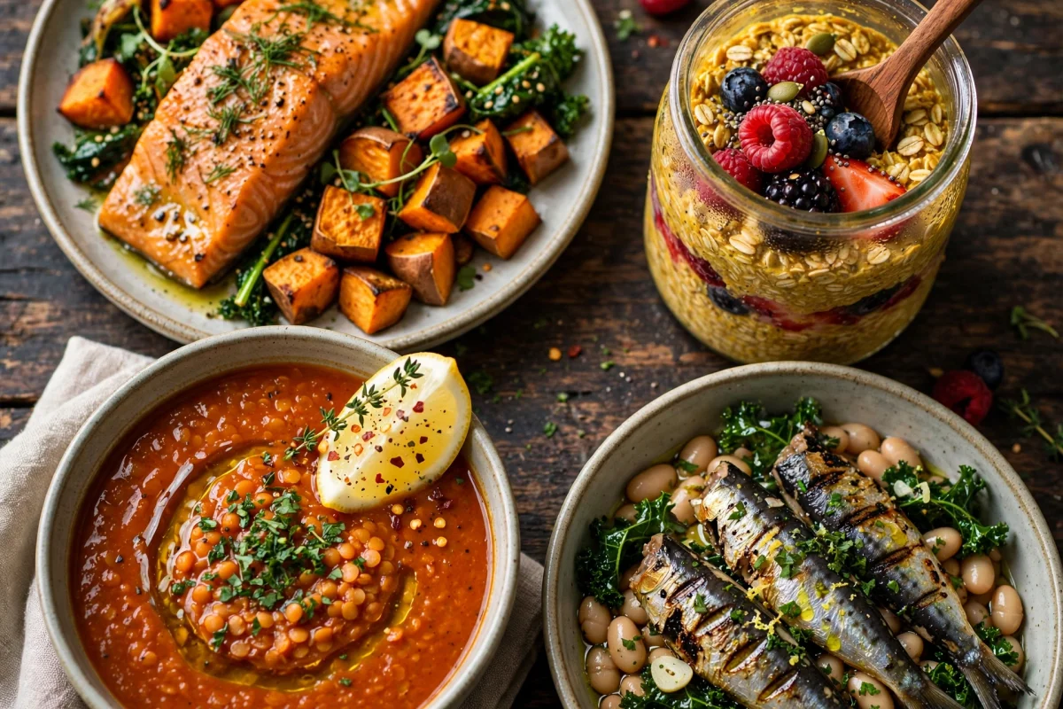 7-Day Simple Anti-Inflammatory Meal Plan for Adenomyosis