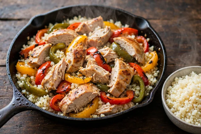 Turkey Bell Pepper Skillet