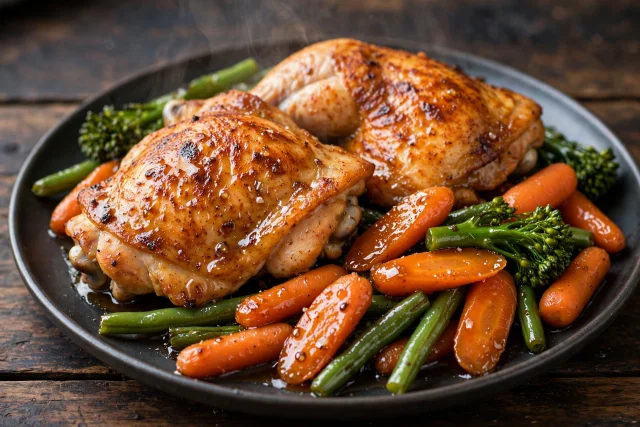 Paprika Chicken with Carrots
