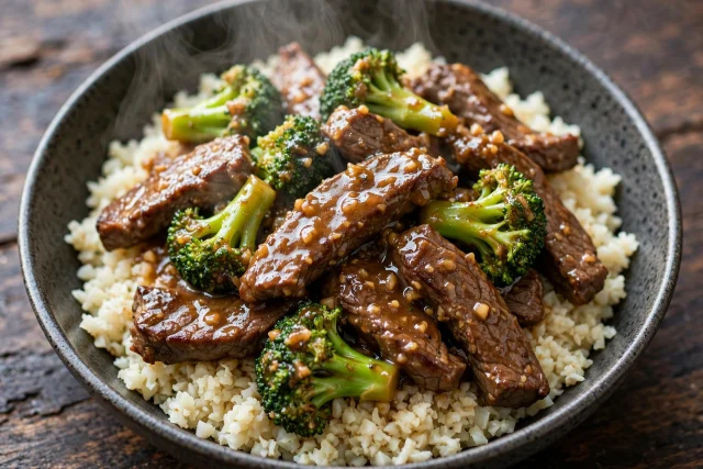 Beef and Broccoli Stir Fry