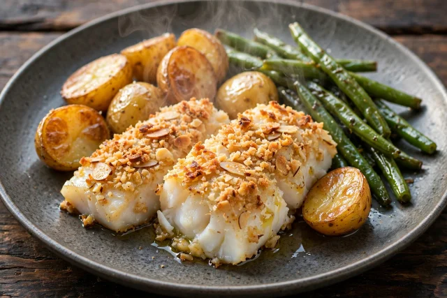 Almond Crusted Cod
