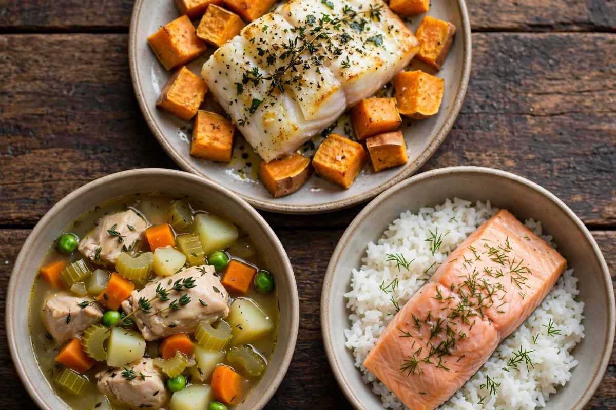 7-Day Simple Low Acid Meal Plan for Gastritis
