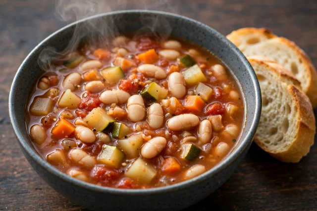 Minestrone with White Beans