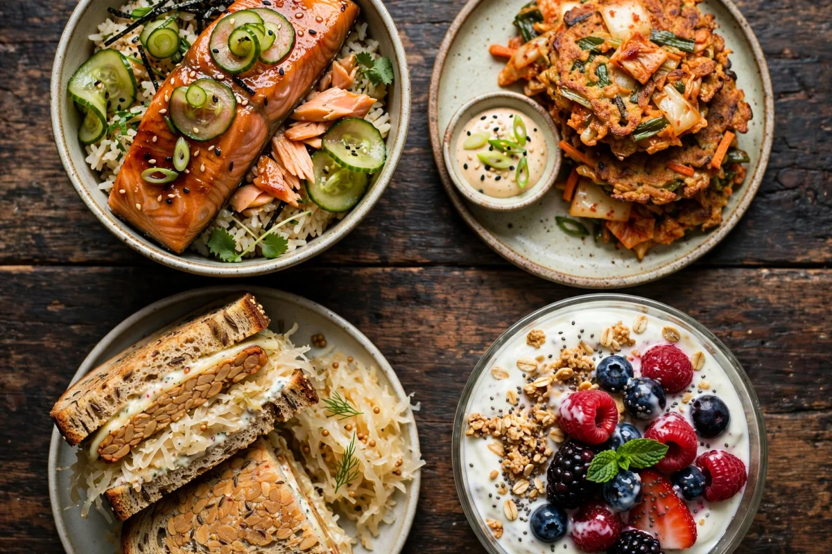 7-Day Simple Meal Plan for Healthy Gut Microbiome