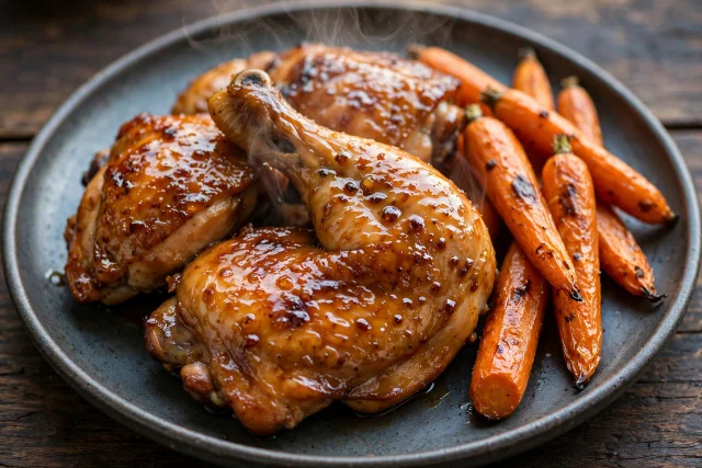 Kombucha Glazed Chicken
