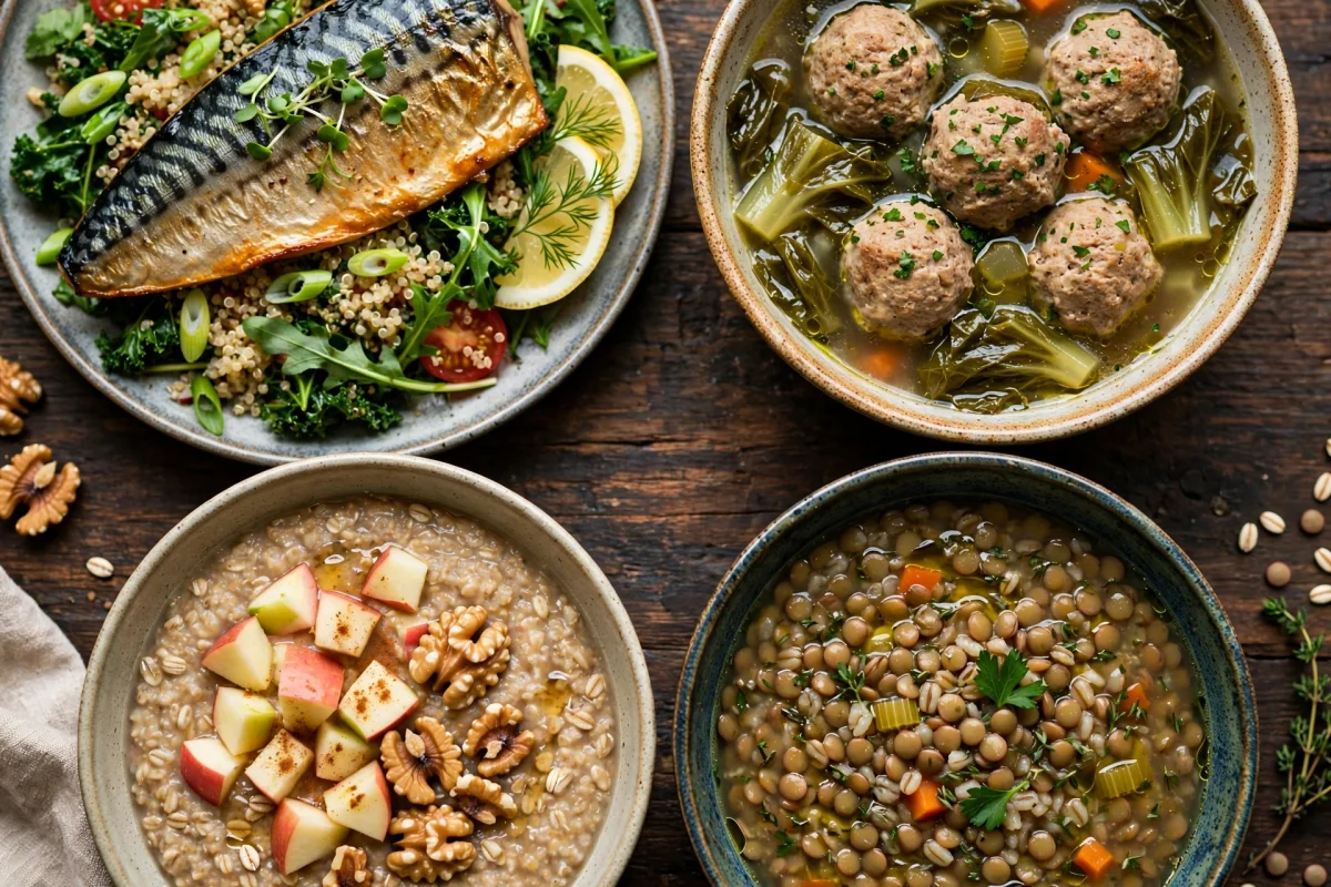 7-Day Meal Plan for High Cholesterol