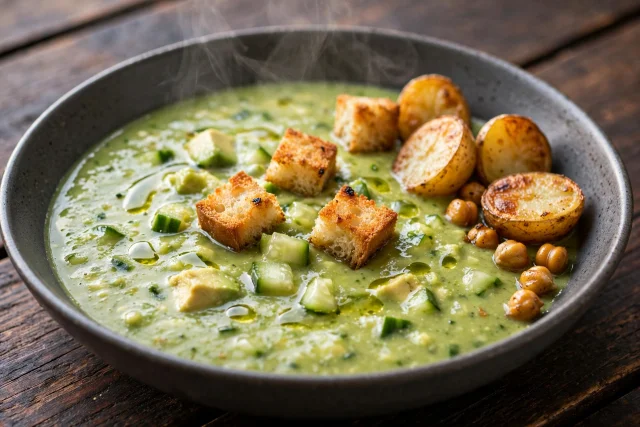 Cucumber Avocado Gazpacho