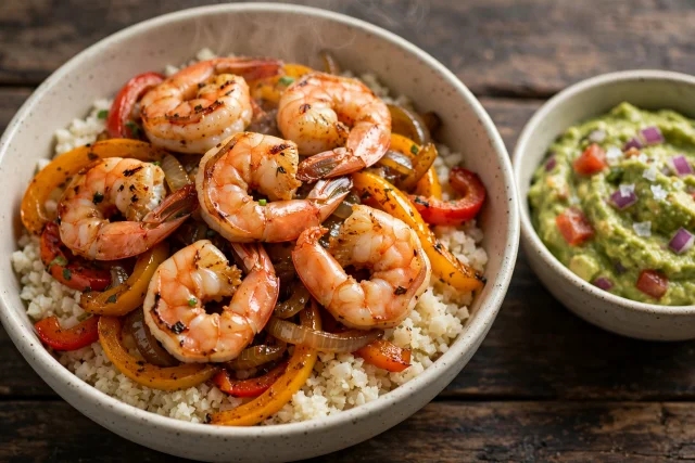 Shrimp Fajita Bowls