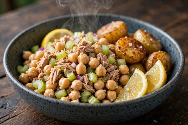 Chickpea Tuna Salad