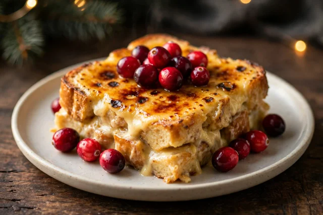Eggnog French Toast Bake