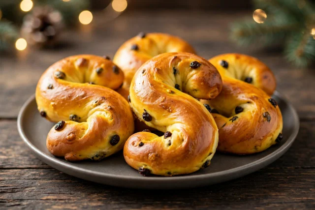 Saffron Lussekatter Buns