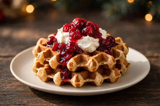 Gingerbread Waffles