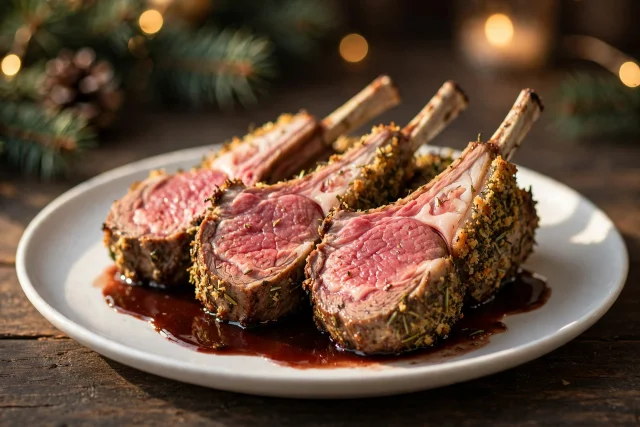 Herb Crusted Rack of Lamb