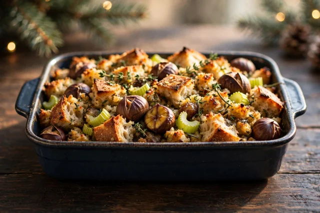 Roasted Chestnut Stuffing