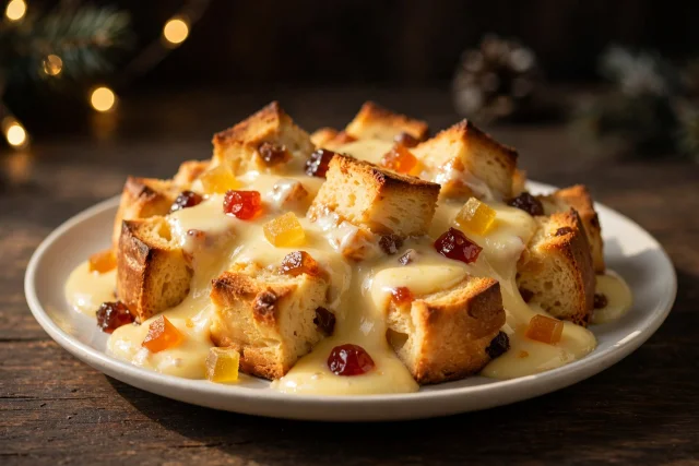 Panettone Bread Pudding