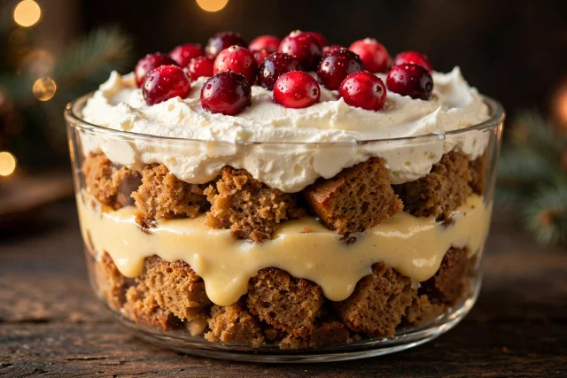 Gingerbread Trifle