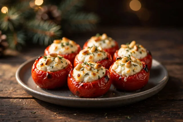 Goat Cheese Stuffed Peppadews