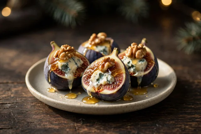 Blue Cheese Stuffed Figs
