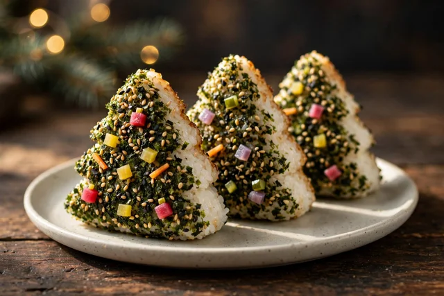 Onigiri Christmas Trees